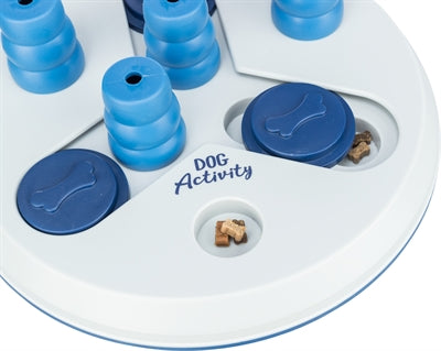 Trixie Hund Aktivität Strategie Spiel Slide&amp;Funboard Weiss/Blau 23X23 CM