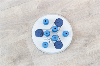 Trixie Hund Aktivität Strategie Spiel Slide&amp;Funboard Weiss/Blau 23X23 CM