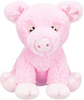 Trixie Sein Öko Schweinchen Edison Plüsch Recycelt Rosa 24 CM