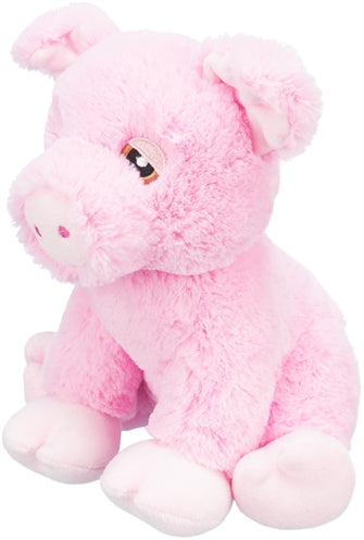 Trixie Sein Öko Schweinchen Edison Plüsch Recycelt Rosa 24 CM