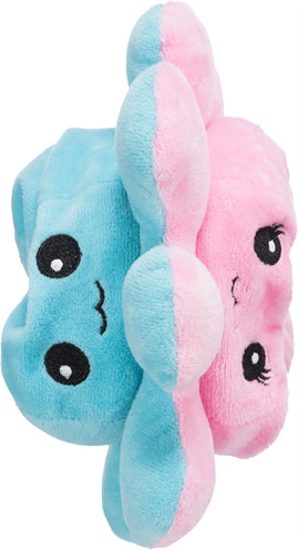 Trixie Krake Wendeplüsch Rosa / Hellblau 19 CM