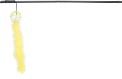 Trixie Mit Rasselkugel Und Feder Kunststoffsortiment 46 CM