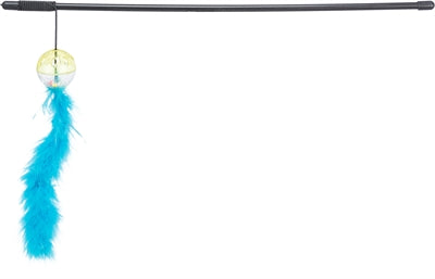 Trixie Mit Rasselkugel Und Feder Kunststoffsortiment 46 CM