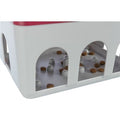 Trixie Katze Aktivität Stab Box Weiss / Bordeaux 20X16X12 CM