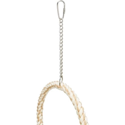 Trixie Doppelseilring Natur 16X16 CM