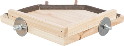 Trixie Mit Sitzstangen Holz Natur 19X19 CM