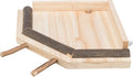 Trixie Mit Sitzstangen Holz Natur 19X19 CM