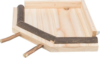 Trixie Mit Sitzstangen Holz Natur 19X19 CM