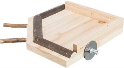 Trixie Mit Sitzstangen Holz Natur 19X19 CM