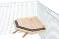 Trixie Mit Sitzstangen Holz Natur 19X19 CM