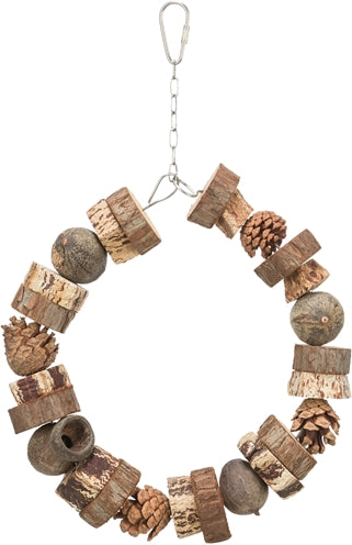 Trixie Schaukel Holz / Tannenzapfen Natur 18X18 CM
