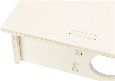 Trixie 4 Zimmer Unbehandeltes Holz Natur