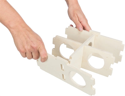 Trixie 4 Zimmer Unbehandeltes Holz Natur