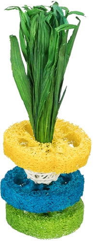 Trixie Mit Rattankugel Und Holzscheibe Natur 6X6X20 CM