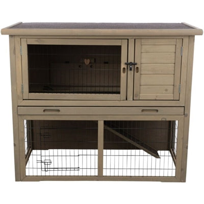 Trixie Natura Nagerhaus Mit Auslauf Grau-Grün 116X63X97 CM