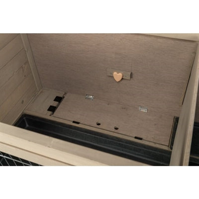 Trixie Natura Nagerhaus Mit Auslauf Grau-Grün 116X63X97 CM