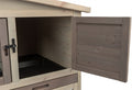 Trixie Natura Nagerhaus Mit Auslauf Grau/Braun 124X78X102 CM