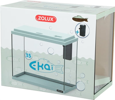 Zolux Aquarium Ekaï 35 Grün 18 LTR. 35X18X28 CM