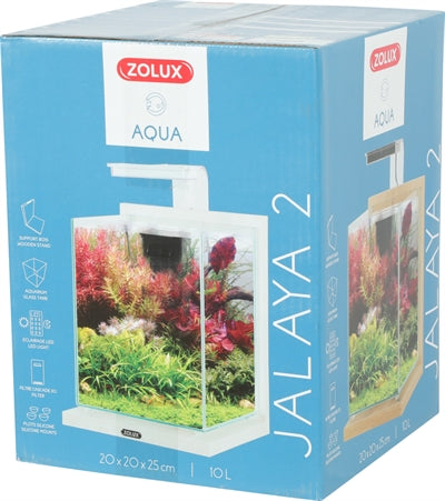 Zolux Aquarium Kit Jalaya 2 Weiss Kalk 10 LTR 20X20X25 CM
