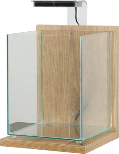 Zolux Aquarium Kit Jalaya 2 Licht Eiche 10 LTR 20X20X25 CM