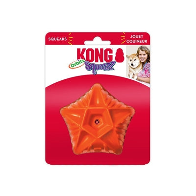 Kong Squeezz Orbitz Ball Assorted 11X10X11 CM