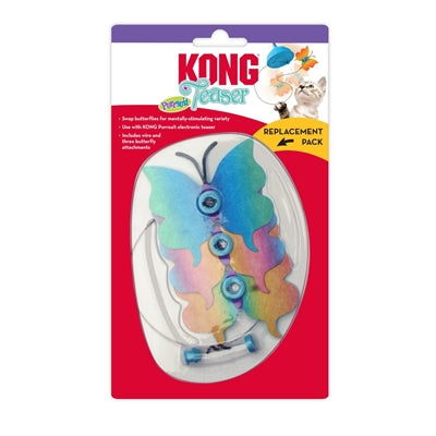 Kong Teaser Purrsuit Schmetterling Ersatzsatz 9X0.5X22.5 CM