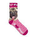 Plenty Gifts Socken Mops Rosa
