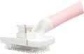 Zolux Anah Slicker Brush Einziehbar Rosa/Weiss