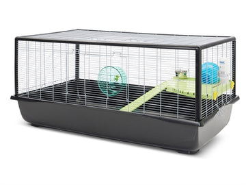 Savic Hamsterkäfig Hamster Plaza 120 Grau 118X64X52 CM