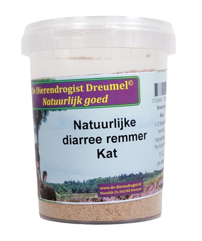 Dierendrogist Natürlicher Durchfallhemmer Katze 200 GR