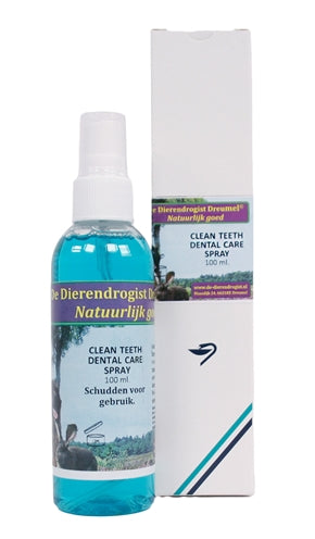 Dierendrogist Saubere Zähne Zahnpflegespray 100 ML