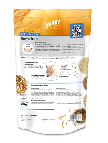 Bunny Nature Hamsterdream Expert Hair &amp; Skin 500 GR
