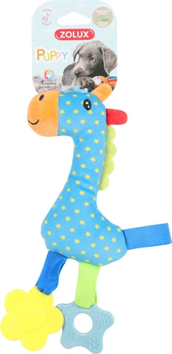 Zolux Welpe Rio Plüsch Giraffe Blau 27X15X3.5 CM