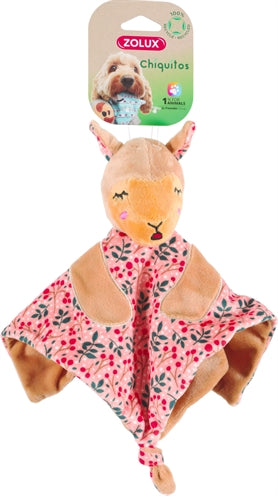 Zolux Chiquitos Plüsch Lama Kuscheldecke Recycelt 28X17.5X9.2 CM