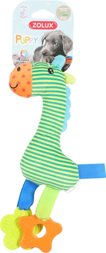 Zolux Welpe Rio Plüsch Giraffe Grün 27X15X3.5 CM