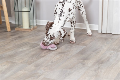 Trixie Plüsch Hase Mit Tpr Ring Für Welpe 27 CM