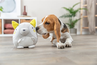 Trixie Plüsch Fuchs Grau Für Welpe 15 CM