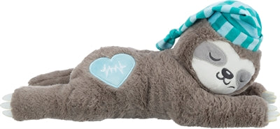 Trixie Plüsch Faultier Grau Mit Herzschlag Für Welpe 34 CM