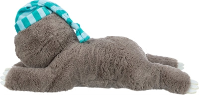 Trixie Plüsch Faultier Grau Mit Herzschlag Für Welpe 34 CM