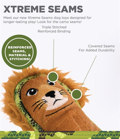 Outward Hound Xtreme Seamz Lion 17X11X5 CM