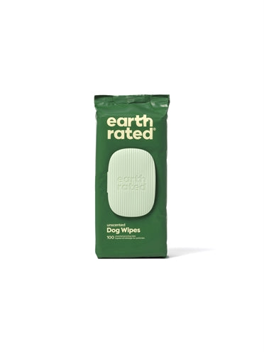 Earth Rated Hundewischtücher In Erdreichqualität Geruchlos Kompostierbar 20,5X20,5 CM 100 STK.