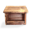 Utopia Vogelfutterstelle Gebranntes Douglasholz 19X28X22 CM