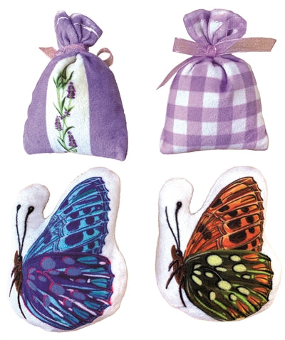 Croci Katzenspielzeug Provence Mit Katzenminze 6X8 CM / 7X9 CM 4 STK.