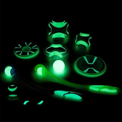 Chuckit Max Glow Ultra Squeeker Ball Grün 6 CM