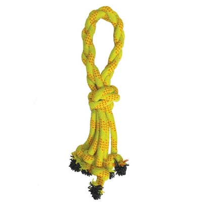 Happy Pet Multi Tugger Floss Rope Gelb/Orange 39X13X8 CM