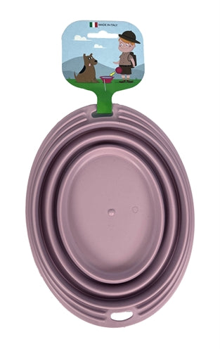 Happy Pet Mad About Pets Futter-/Trinkschale Faltbar Blush Pink
