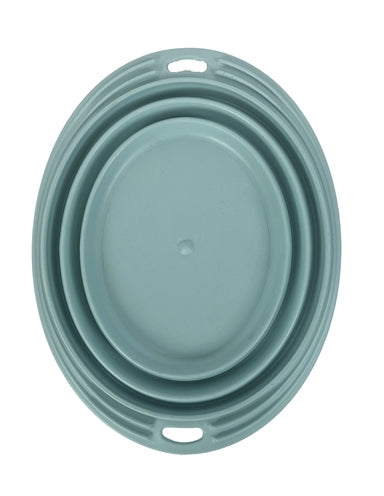 Happy Pet Mad About Pets Futter-/Trinknapf Faltbar Hellblau