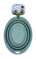 Happy Pet Mad About Pets Futter-/Trinknapf Faltbar Hellblau