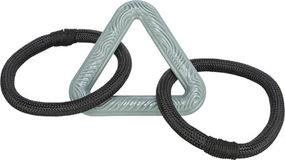 Trixie Hundespielzeug Dreieck Mit Seil Ringe Citystyle Tpr 44 CM