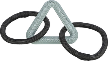 Trixie Hundespielzeug Dreieck Mit Seil Ringe Citystyle Tpr 44 CM